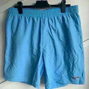Columbia Rapid Creek Navy Blue Nylon  UPF 50 
Swim Shorts Mesh Lining size L